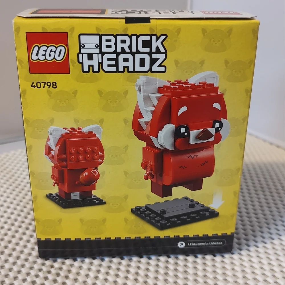 Lego 40798 Brick Headz Red Panda Mei Disney Pixar Turning Red Meilin #259